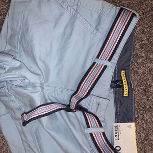 shorts, size0 , light blue , never worn :)